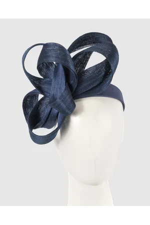 Fillies Collection Abaca Loops Racing Fascinator - Fascinators Abaca Loops Racing Fascinator