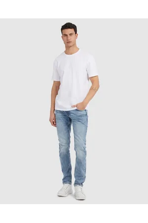 Guess THE ICONIC exclusive Basic Pima Tee - Short Sleeve T-Shirts THE ICONIC exclusive Basic Pima Tee