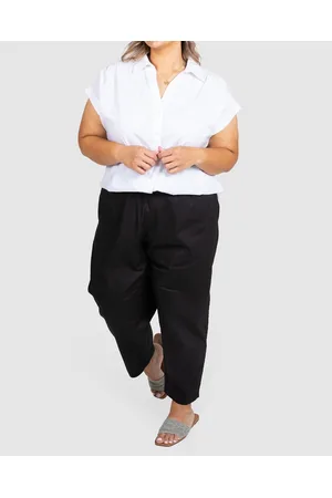 Love Your Wardrobe Megan Cotton Pants - Pants Megan Cotton Pants