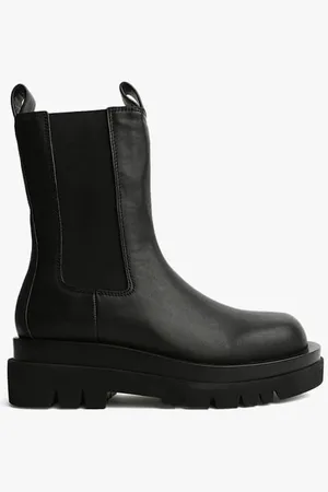Tony Bianco Boxer Black Como Ankle Boots