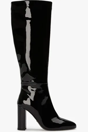 Tony Bianco Boss Black Patent Calf Boots