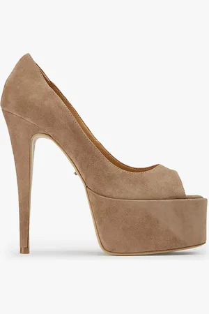 Tony Bianco Jolee Stone Suede Heels