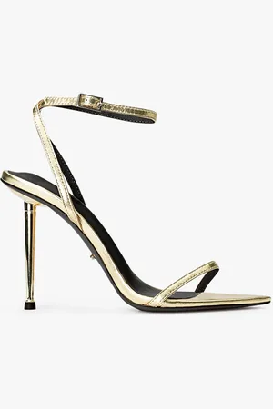 Tony Bianco Myra Gold Nappa Metallic Heels
