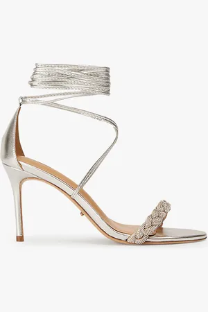 Tony Bianco Henley Silver Nappa Metallic Heels