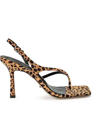 Tony Bianco Lincoln Leopard Satin Heels