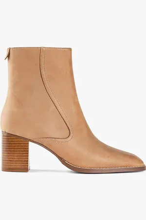Tony Bianco Westley Caramel Diesel/Choc Wax Ankle Boots
