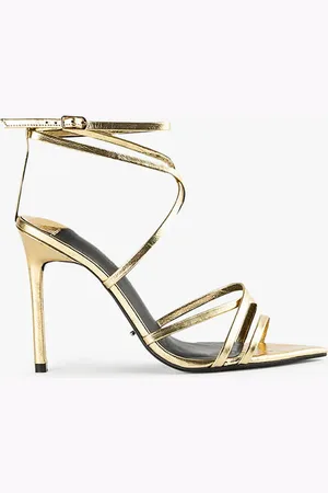 Tony Bianco Marcy Gold Foil Heels