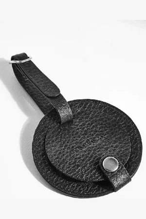 Tony Bianco Bag Luggage Tags Black Oxford Promo