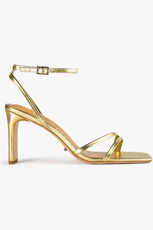 Tony Bianco Corso Gold Nappa Metallic Heels