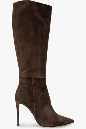 Tony Bianco Apollo Espresso Suede Calf Boots