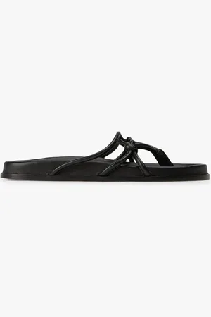Tony Bianco Luelle Black Nappa Sandals