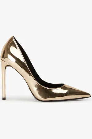 Tony Bianco Anja Gold Shine Heels
