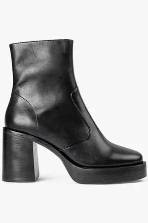 Tony Bianco Thunder Black Como Ankle Boots