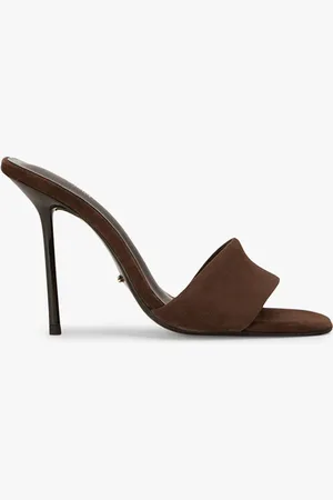 Tony Bianco Natalie Espresso Suede Heels