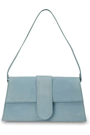 Tony Bianco Cora Sky Suede Mini Handbags