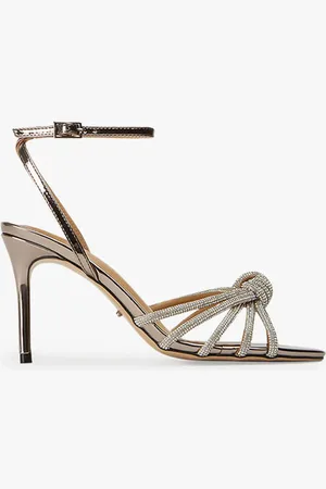 Tony Bianco Helena Gunmetal Shine Heels