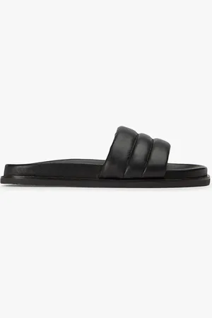 Tony Bianco Lucas Black Nappa Sandals