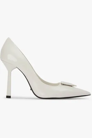 Tony Bianco Gema White Hi Shine Heels
