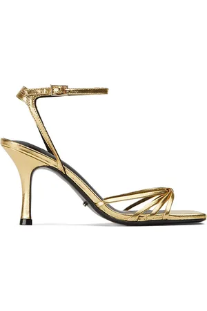 Tony Bianco Charm Gold Foil Heels