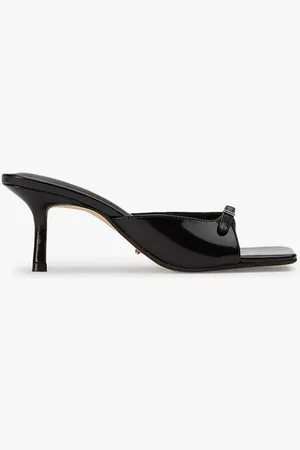 Tony Bianco Asar Black Hi Shine Heels
