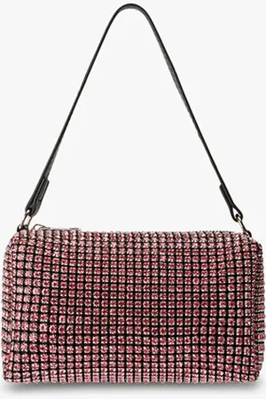 Tony Bianco Moma Pink Crystal Mini Handbags