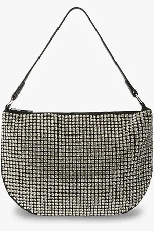Tony Bianco Mccoy Clear Crystal Mini Handbags