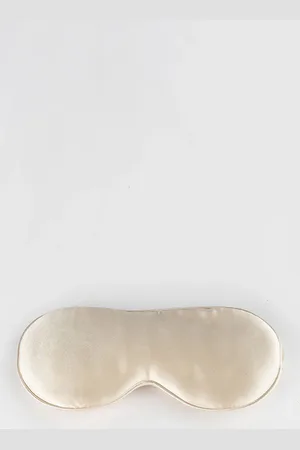 Tony Bianco Watch-Sleep Eye Mask Mulberry Champagne Silk Promo