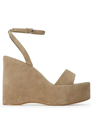 Tony Bianco Vesna Stone Suede Wedges