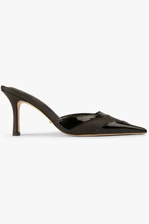 Tony Bianco Shuga Black/Black Patent Heels
