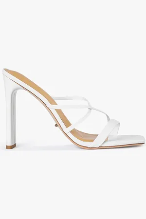 Tony Bianco Fior White Kid Heels