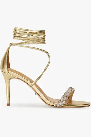 Tony Bianco Henley Gold Nappa Metallic Heels