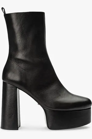 Tony Bianco Tyra Black Como Ankle Boots
