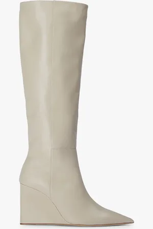 Tony Bianco Drake Vanilla Capretto Calf Boots