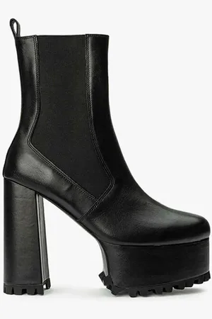 Tony Bianco Tempo Black Como Ankle Boots
