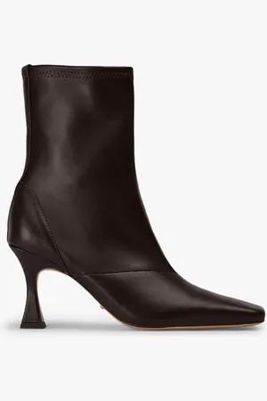 Tony Bianco Fomo Chocolate Nappa Ankle Boots