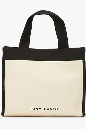 Tony Bianco Teagan Black/Beige Tote Bag