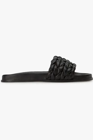 Tony Bianco Layton Black Nappa Sandals