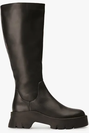 Tony Bianco Rage Black Turin Calf Boots
