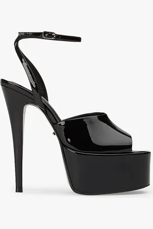 Tony Bianco Journey Black Patent Heels