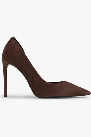 Tony Bianco Alyx Espresso Suede Heels