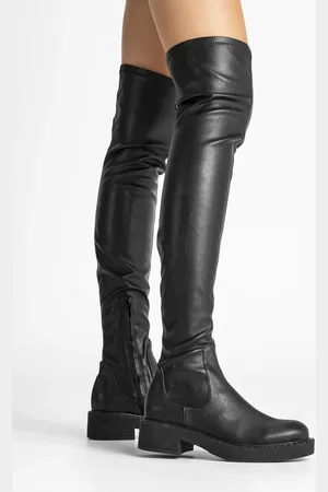 Tony Bianco Cascade Black Venezia Long Boots