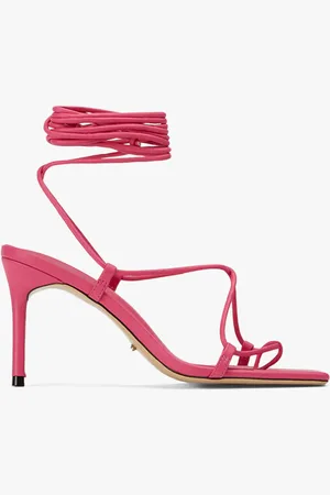 Tony Bianco Clarity Acid Pink Heels