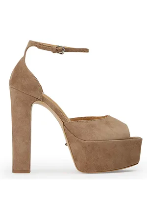 Tony Bianco Jayze Stone Suede Heels