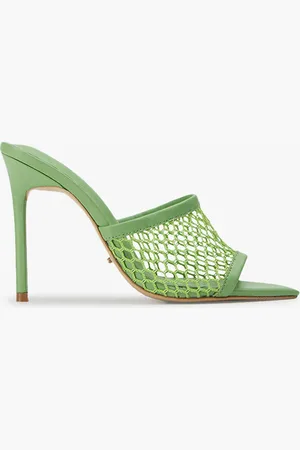 Tony Bianco Miranda Lime Nappa/Lime Mesh Heels
