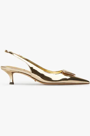 Tony Bianco Kimmy Gold Shine Heels