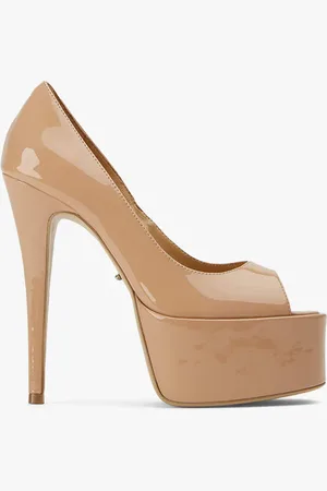 Tony Bianco Jolee Nude Patent Heels