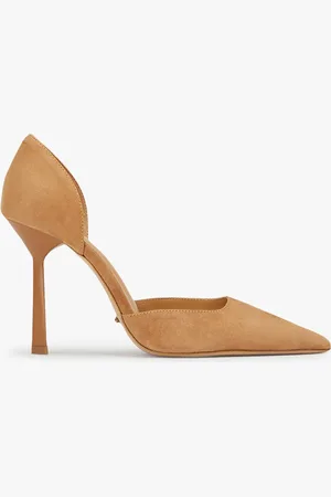 Tony Bianco Gala Butterscotch Suede Heels