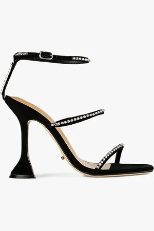 Tony Bianco Shy Black Suede Heels