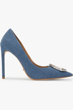 Tony Bianco Alison Washed Denim Heels