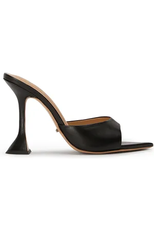 Tony Bianco Marcel Black Nappa Heels